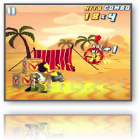 Major Mayhem izgalmas android játék, csak az izgalmak megszállottjainak Major Mayhem profi Android játék